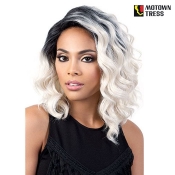 Motown Tress Synthetic Deep Lace Part Wig - DP. ZOE